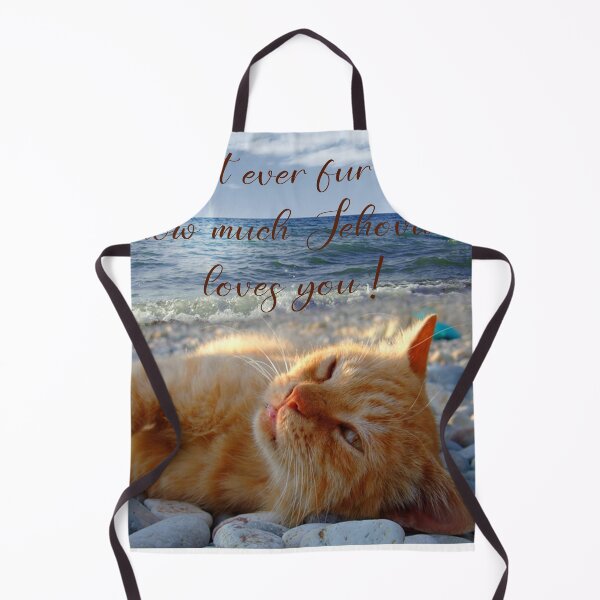 Artikelvorschau, Vergiss niemals, wie sehr Jehova dich liebt! (Katzen) Spiralblock entworfen und verkauft von crafts-gift.