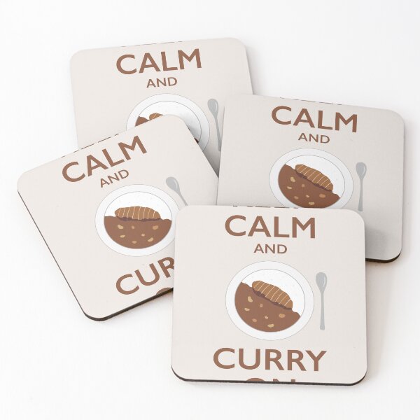Item preview, Keep Calm and Curry On designed and sold by Chisai Letters.