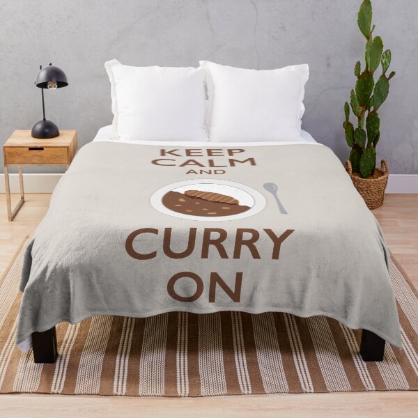 Item preview, Keep Calm and Curry On designed and sold by Chisai Letters.