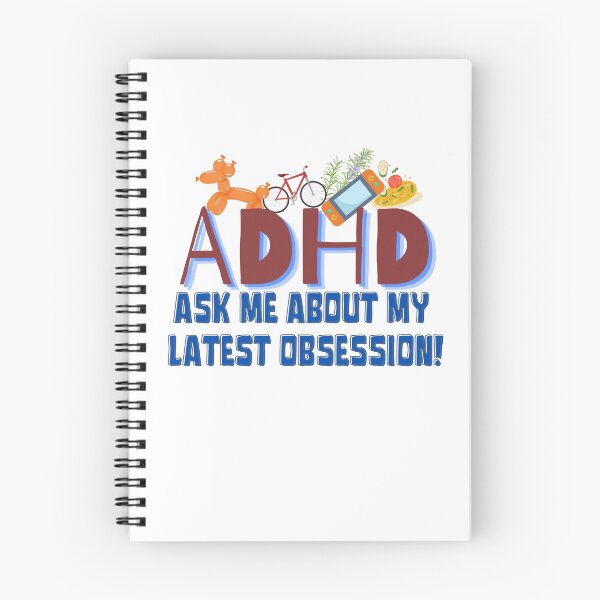 Item preview, ADHD - Ask me about my latest ADHD Obsession - Option 3 designed and sold by TheBerriesADHD.