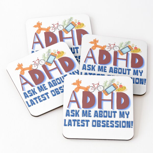 Item preview, ADHD - Ask me about my latest ADHD Obsession - Option 3 designed and sold by TheBerriesADHD.