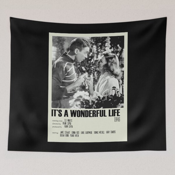 Item preview, It’S A Wonderful Life Alternative Poster Art Movie Large (3) designed and sold by NathanHoughton.