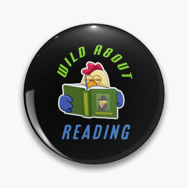 Item preview,  Wild about reading. designed and sold by Umiska.