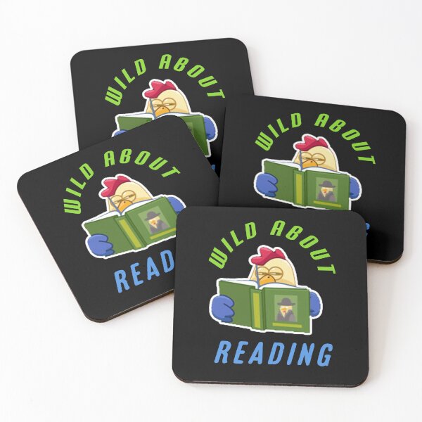 Item preview,  Wild about reading. designed and sold by Umiska.