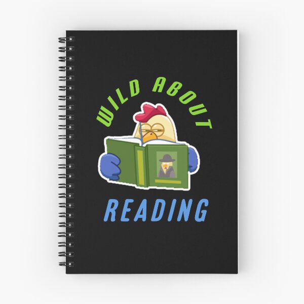Item preview,  Wild about reading. designed and sold by Umiska.