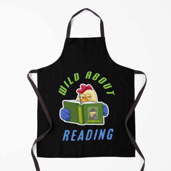 Item preview, Wild about reading. designed and sold by Umiska.