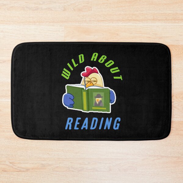 Item preview,  Wild about reading. designed and sold by Umiska.