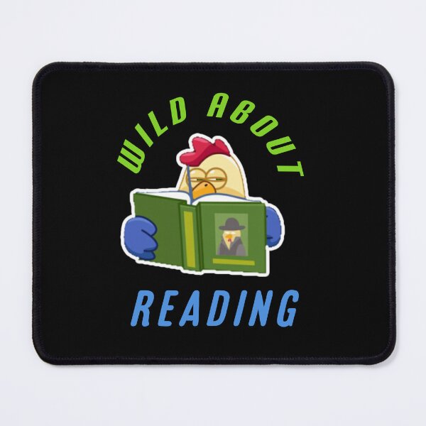 Item preview, Wild about reading. designed and sold by Umiska.