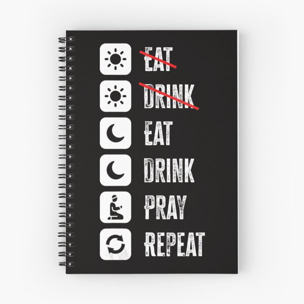 Item preview, Eat Drink Pray Repeat - Mode On Cool Fasting  designed and sold by CarlinConner.