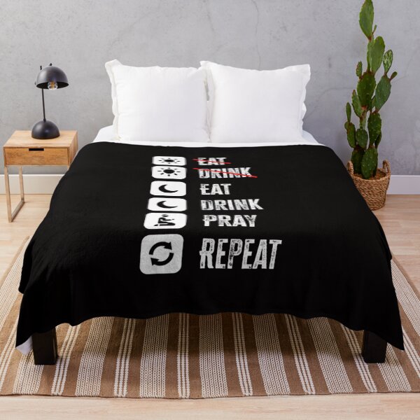 Item preview, Eat Drink Pray Repeat - Mode On Cool Fasting  designed and sold by CarlinConner.