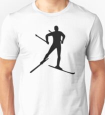 Cross-country skiing Unisex T-Shirt