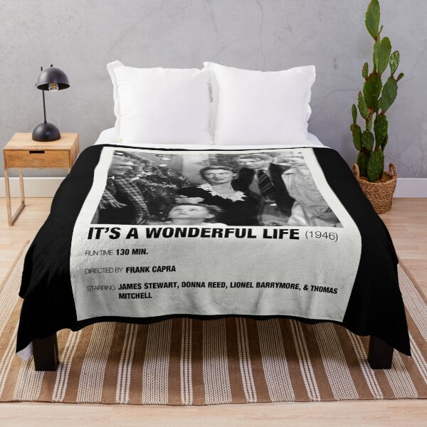 Item preview, It's A Wonderful Life (1946) Alternative Film Poster Poster Sticker designed and sold by NathanHoughton.