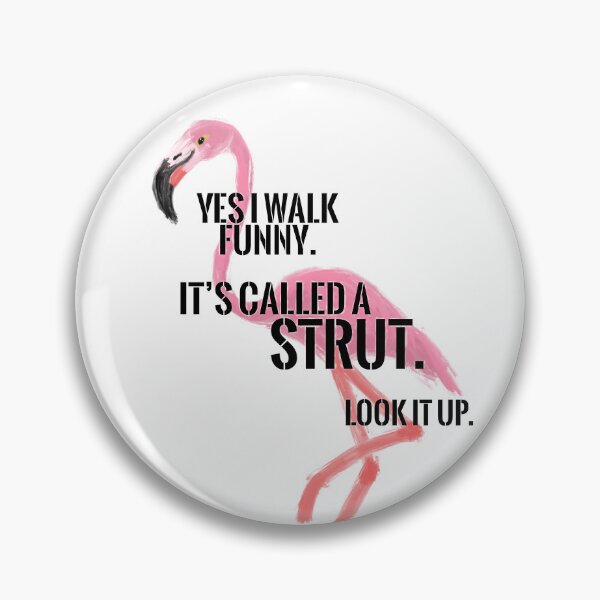 Item preview, Funny Walk and Smack Talk Flamingo designed and sold by O1RSH.