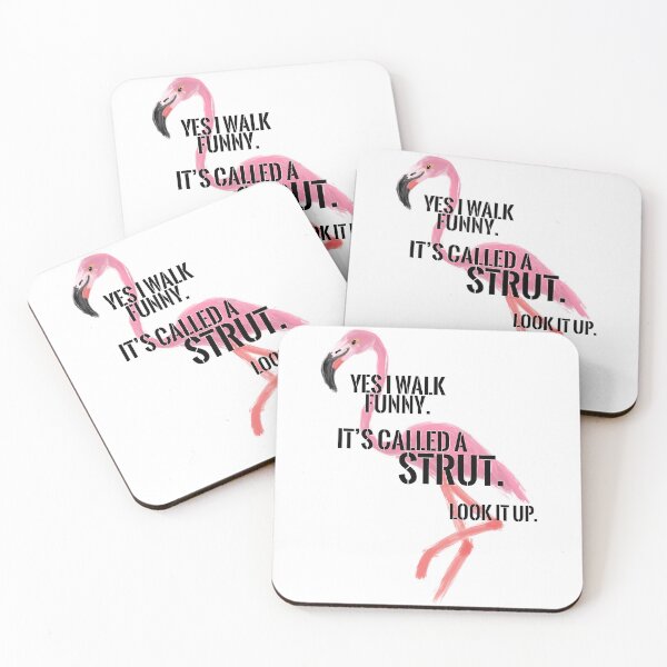 Item preview, Funny Walk and Smack Talk Flamingo designed and sold by O1RSH.