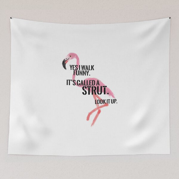 Item preview, Funny Walk and Smack Talk Flamingo designed and sold by O1RSH.