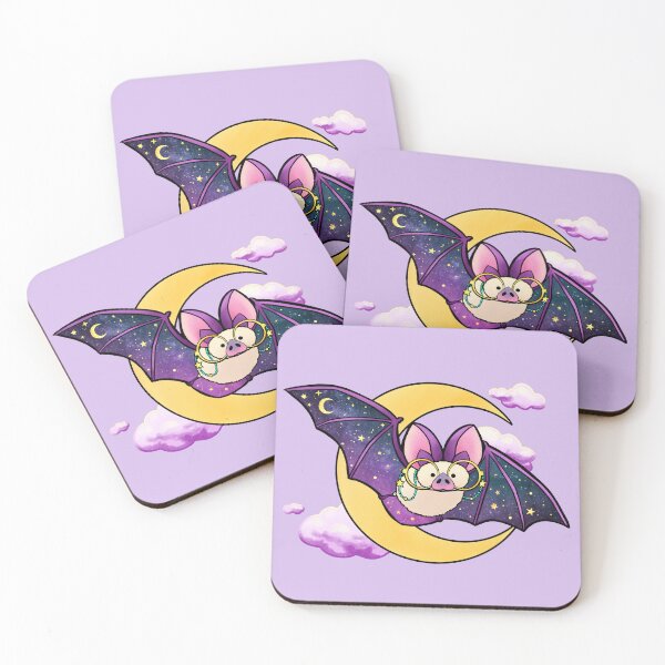 Item preview,  Moon Bat light background  designed and sold by Holly Pierson.