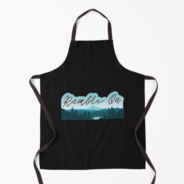 Item preview, Ramble On Classic Rock Lyrics Mountain Landscape designed and sold by ThoCanMilast.