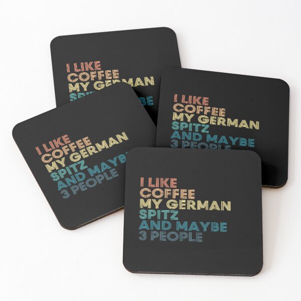 Item preview, I Like Coffee My German Spitz And Maybe 3 People designed and sold by kindxinn.