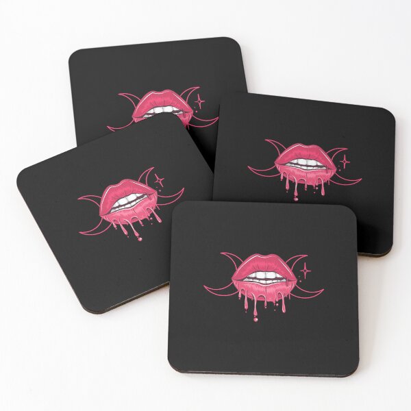 Item preview, triple goddess wiccan symbol with sexy lips  designed and sold by BrandiHowa3042.
