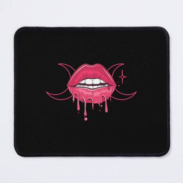 Item preview, triple goddess wiccan symbol with sexy lips designed and sold by BrandiHowa3042.
