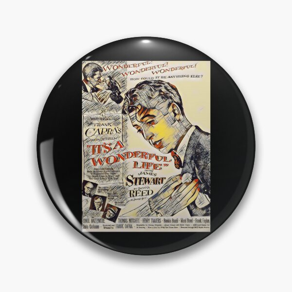 Artikelvorschau, Es ist ein wunderbares Leben Filmplakat Vintage Film entworfen und verkauft von NathanHoughton.