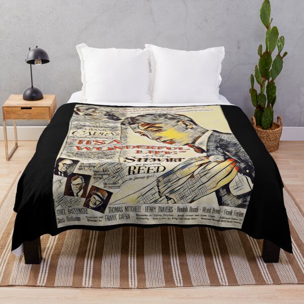 Item preview, It's A Wonderful Life Movie Poster Vintage Movie designed and sold by NathanHoughton.