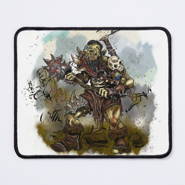 Item preview, Durghul The Orc - Fantasy Character Art designed and sold by readyartz.