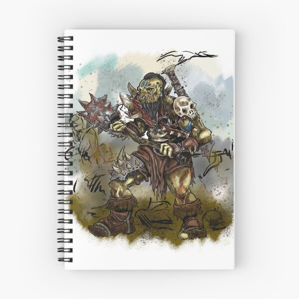 Item preview, Durghul The Orc - Fantasy Character Art designed and sold by readyartz.