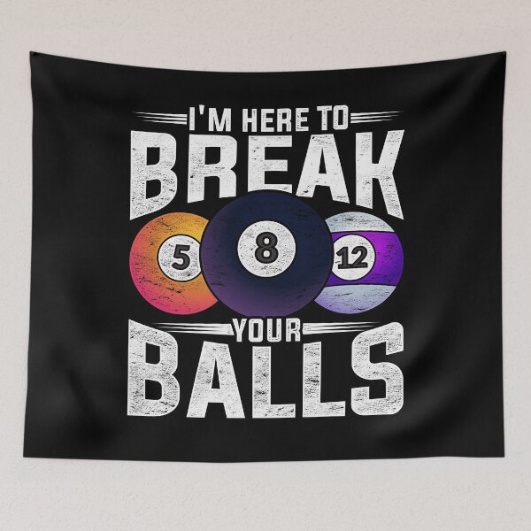 Item preview, Funny Pool Billiard Player Snooker Billiard designed and sold by bestshirtdesign.