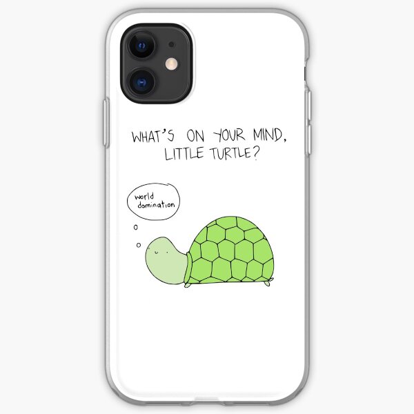 Turtle World Domination iPhone Soft Case