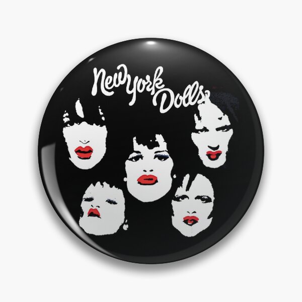Item preview,  New York Dolls Classic Retro Faces Logo designed and sold by Czecxin178.