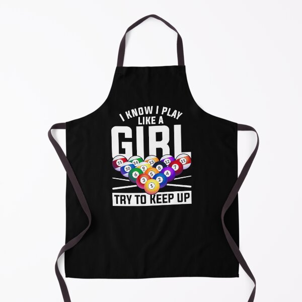 Item preview, Snooker Girls Funny Pool Player Woman Billiard designed and sold by bestshirtdesign.