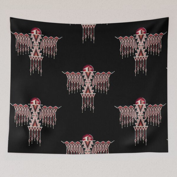 Item preview, Red Native American Southwest-Style Thunderbird  designed and sold by LeeChen9586.