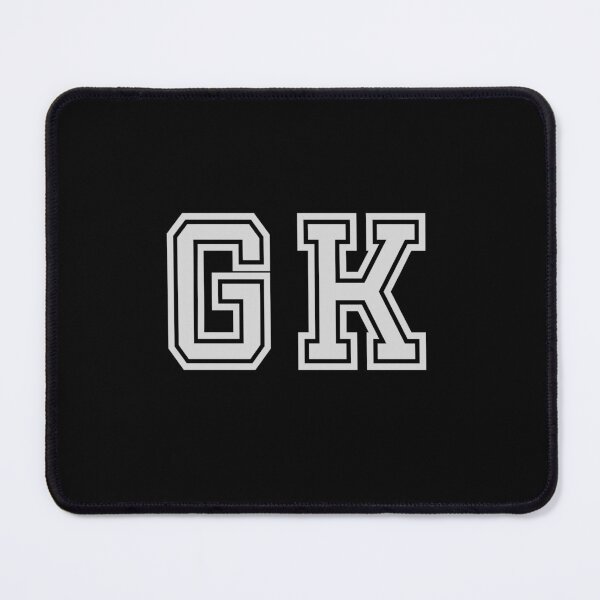 Item preview, G.K. Varsity Initials | Varsity Letters | Black And White | Personalised Gifts designed and sold by Avo And Sriracha.
