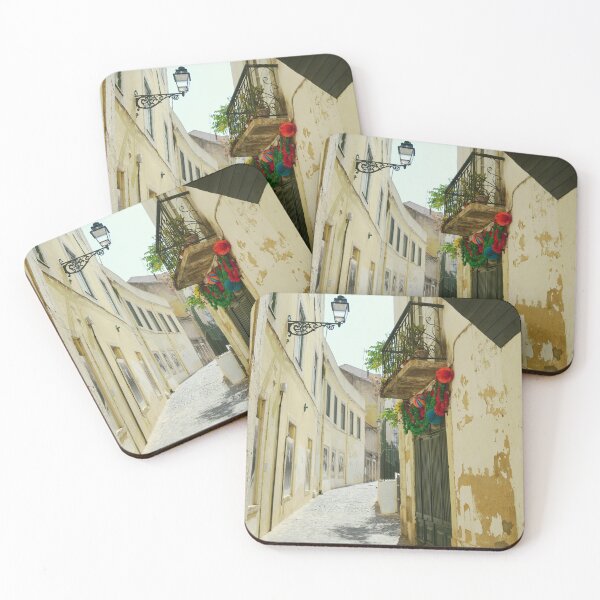 Item preview, Narrow winding street in Alfama district, Lisbon designed and sold by CarolinaReina.