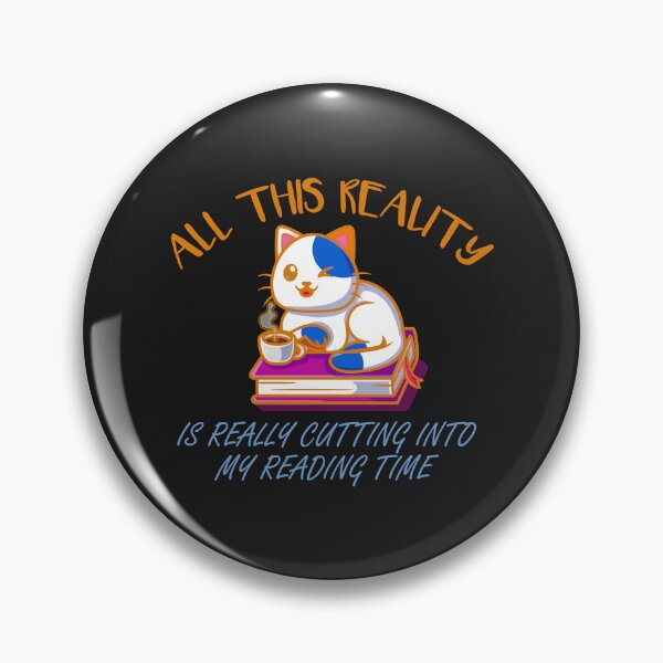 Item preview, all this reality is really cutting into my reading time designed and sold by romanl3.