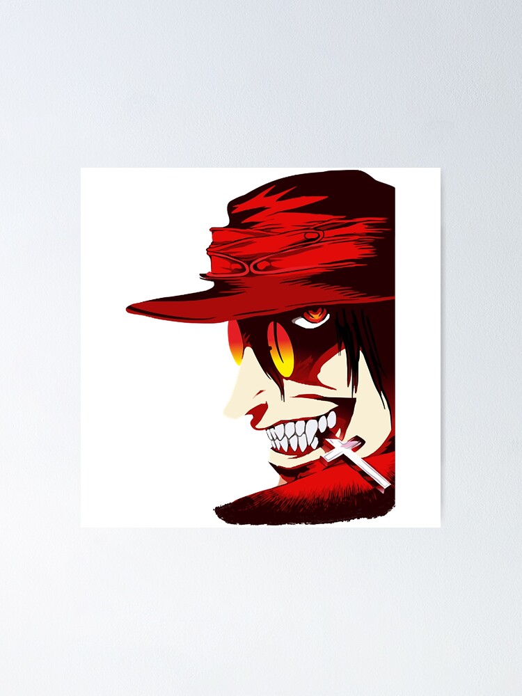 ALUCARD Inner demons Vampire Illustration Hellsing - Alucard Hellsing -  Posters and Art Prints