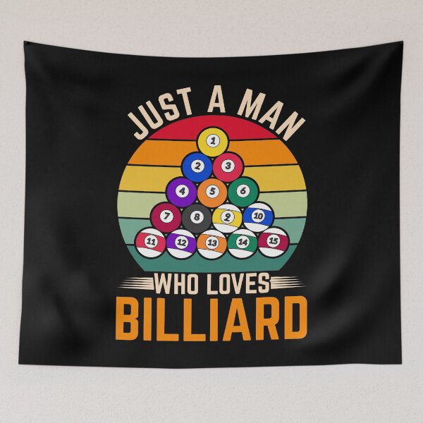 Item preview, Snooker Man Pool Player Hobby Billiard designed and sold by bestshirtdesign.