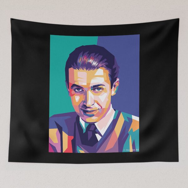 Item preview, James Stewart Illustration designed and sold by NathanHoughton.