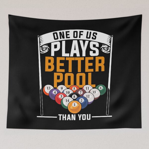 Item preview, Funny Snooker Player Pool Billiard designed and sold by bestshirtdesign.