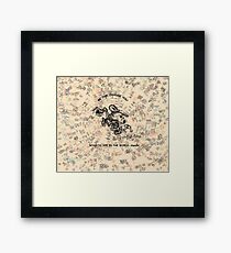 Be the Change you wish... Framed Print