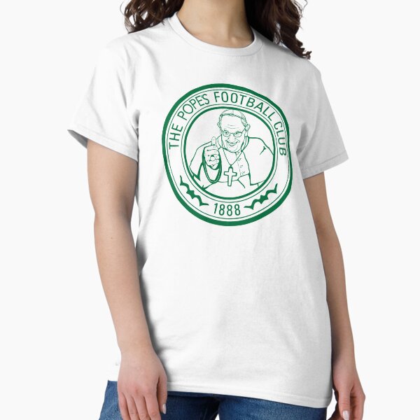 Aperçu de l'œuvre The Popes Football ClubGlasgow Celtic FC créée et vendue par TeesForTims.