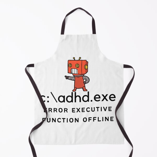 Item preview, ADHD - C:\ADHD.exe - Error Executive Function Offline - Option 1 designed and sold by TheBerriesADHD.