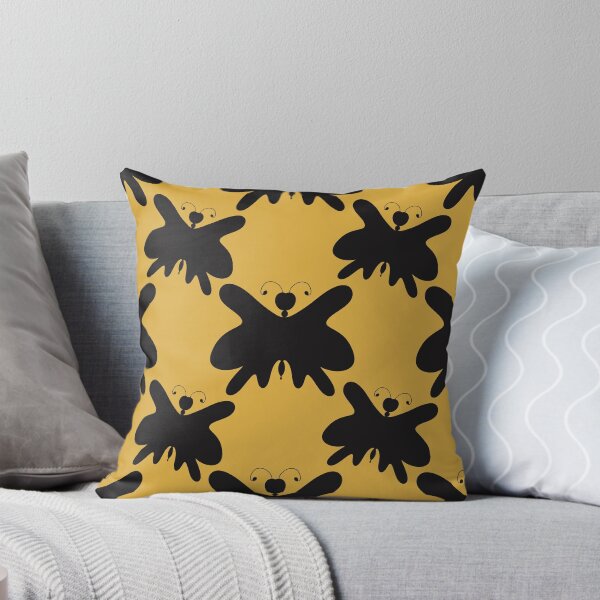 Item preview, Butterfly Black and Yellow Silhouette Pattern  designed and sold by Artistestella.