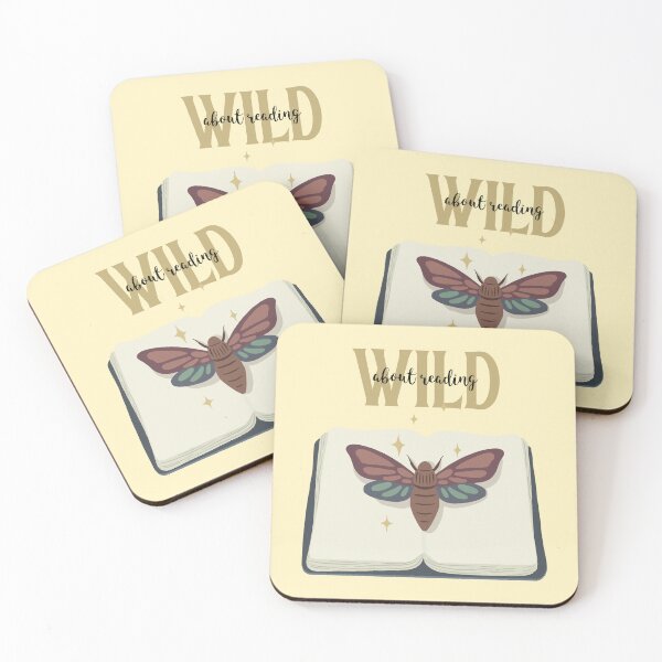 Item preview, Wild About Reading designed and sold by SwordsAndCharms.