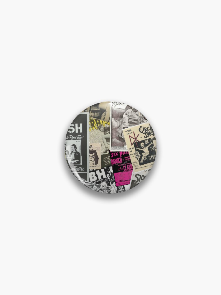 Punk Rock Band Pin-back Buttons 