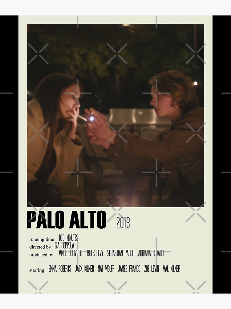 Disover Palo Alto Alternative Poster Art Movie Large Premium Matte Vertical Poster