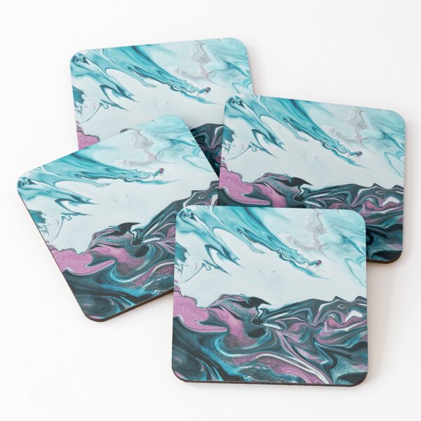 Item preview, Snowy iced mountain abstraction designed and sold by Vavilonskaya.