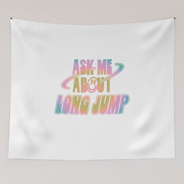 Item preview, Ask Me About Long Jump designed and sold by orlumbuspirate.