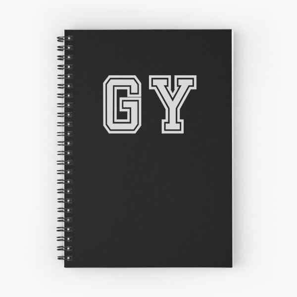 Item preview, G.Y. Varsity Initials | Varsity Letters | Black And White | Personalised Gifts designed and sold by Avo And Sriracha.